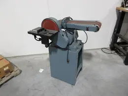Enco Combination Sanding Machine: 9" Disc Sander, 48" x 6" Belt Sander- Auction Item