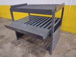 59" X 36" X 52" STEEL PARTS TABLE: STOCK #20616