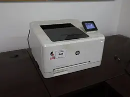 HP Color Laser Jet Pro M252dw Printer- Auction Item