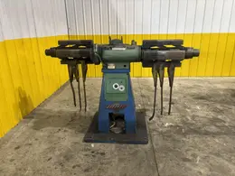 2,000 LBS X 12" LITTELL MODEL #20-12 DOUBLE END PULL OFF UNCOILER COIL REEL: STOCK #23712