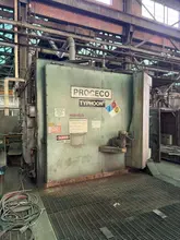 72" TABLE x 72" HIGH PROCECO MODEL #72-72-S-C3-20000 ROTARY TABLE PARTS WASHER: YOBRO #26027