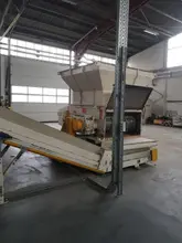 NEUE HERBOLD PLASTICS PROCESSING LINE / HEAVY DUTY PLASTICS SHREDDER