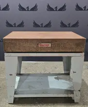 STARRETT 913542 GRANITE SURFACE PLATE USED