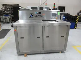 Crest Ultrasonics Solvac S1-1812 Vapor Degreaser System with Distilling Unit and (2) 5 Gallon Pails of Solvent- Auction Item