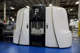 Used 2016 Porta Solutions Portacenter Cube 250 3-Spindle CNC Horizontal Machining Center For Sale