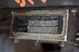 5000 LB METAL STAMPING EQ.PALLET TYPE COIL REEL: STOCK #72958