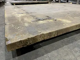 8' X 115" X 2-3/4" THICK STEEL PLATE: STOCK #74981