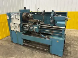 19" X 40" ENCO MODEL #111-1838 GEARED HEAD GAP BED ENGINE LATHE 2.56" HOLE: YOBRO #24324