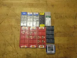Carbide Inserts - Milling, Drilling, Threading, Turning- Auction Item
