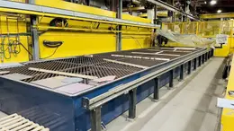 11′ x 42′ Esab Sabre SXE CNC Plasma Table Vision T5 control-300 amp, 2005 w/ 2017 upgrade