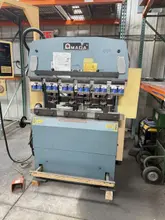 25 Ton x 4′ Amada RG-25 Hydraulic Press Brake, 1983 – 9EX Control, Wilson Quick Change Holders