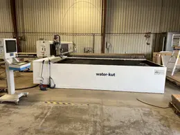 6’x 12′ AKS WKX3S – 612 Water-Kut Waterjet, 2016 – 55,000 PSI