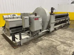 10' X 1/2" WEBB MODEL #9L-1210 3-ROLL INITIAL PINCH PLATE BENDING ROLL: STOCK #22525