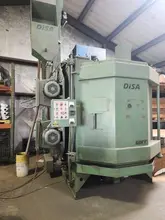 2003 Goff model 60TB 60" tablast cleaning machine s/n 03651-50-6555 with shot return system and dust collector