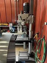 JET GHD-20PFT GEARED HEAD DRILLING/TAPPING DRILL PRESS WITH POWER DOWNFEED