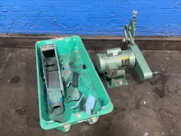 BURR KING 2 HP BENCHTOP BELT SANDER  -  960