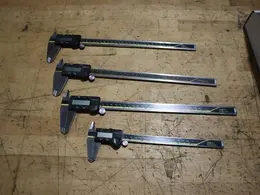 Mitutoyo Absolute Digimatic Verneer Calipers, (3) 12" (1) 8"- Auction Item