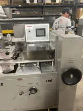 AmeriPak Model 140 Horizontal Flow Wrapper W/ 12 Ft. Feed Conveyor