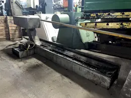 12' FORTUNE INCLINED BELT CHIP CONVEYOR WITH COOLANT PUMP: STOCK #16783