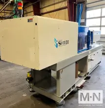 110 TON 3.4 OZ TOYO MODEL Si-110II ELECTRIC INJECTION MOLDING MACHINE MFG 2003