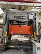 400 TON CLEARING NIAGARA SC2-400-120-60 STRAIGHT SIDE DOUBLE CRANK PRESS(NEW IN 1998) STOCK # 0328626