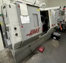 Haas SL30 CNC Turning Center Year 2000 10" 3 Jaw Chuck Chip Auger Chucker (No Tail Stock)