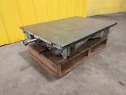 36" X 24" X 7.5" STEEL LAYOUT TABLE: STOCK 13635
