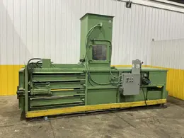 30" X 42" BALEMASTER CLOSED DOOR HORIZONTAL HYDRAULIC BALER: YOBRO #25088