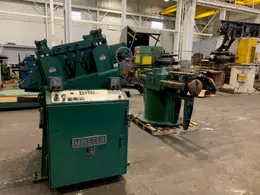 Minster Double End Coil Reel and Powered Straightener Combination 6,000 Lb x 20" Wide