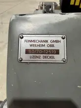 Feinmechanik GMBH Lizenz Deckel Model SO Single Lip Grinder