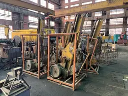 (4) 35 TON WHITING MOBILE RAIL CAR/LOCOMOTIVE JACKS. STOCK # 0874726