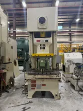 200 ton Aida NC1-2000(2) Used Single Point Gap Mechanical Metal Stamping Press For Sale, Year 2010