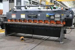 10 Ga x 10 ft Cincinnati Mechanical Power Shear Model 1010