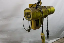 1/4 TON BUDGIT ELECTRIC POWERED CHAIN HOIST : STOCK #11990