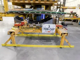 3 TON CALDWELL MODEL #60S-3-60 STRONG BAC POWERED MOTORIZED SHEET LIFTER: YOBRO #25899