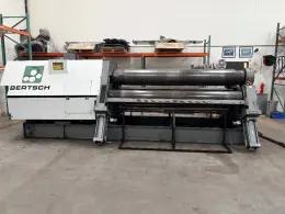 10' x 1" BERTSCH MODEL #100-10 4 ROLL HYDRAULIC PLATE ROLL, 2018: YOBRO #24784