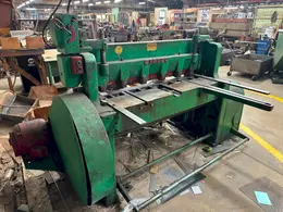 4' X 10 GA WYSONG MODEL #1048 P21 10 GAUGE X 48" MECHANICAL POWER SQUARING SHEAR : YOBRO 26147