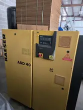 40 HP Kaeser ASD 40 Air Compressor, 125 PSIG, 191 CFM, 2003
