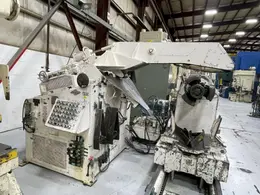 20,000 lbs. x 36" Littell Coil Reel with Car and Powered Straightener, Good Running!