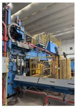 One Used 6800 MT UBE Aluminum Extrusion Press (14594)
