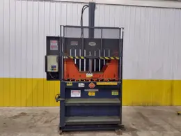 60" X 30" JV MANUFACTURING MODEL #VB60-B HYDRAULIC DOWNSTROKE VERTICAL CARDBOARD BALER: STOCK #23605