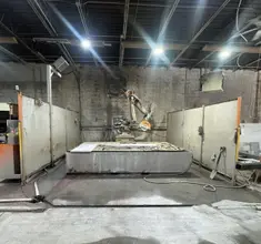 90″ x 144″ BACA Systems Robo SawJet RS201 Waterjet, 2018 – Laser Measuring &amp; Vacuum Lifter