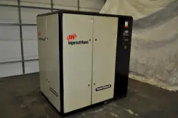 INGERSOLL-RAND 100 HP AIR COMPRESSOR, STOCK# 14318J