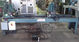 12" Pistorius Double Miter Chop Saw DC12P, Pneumatic Downfeed, 3 HP