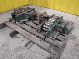 (2) 75 TON HILLMAN MODEL #75-OT ROLLER TYPE MACHINERY MOVING SKATES: STOCK #22986