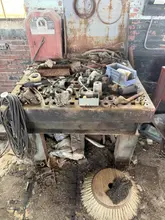 60" X 60" ACORN WELDING TABLE WITH STAND. STOCK # 0878826