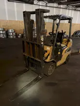 5,000 LB CATERPILLAR C-5000 PROPANE FORKLIFT. STOCK # 0771626