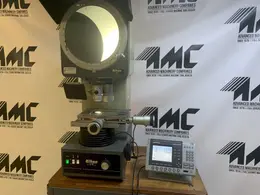 12" NIKON #V12 Bench Top Vertical Beam Profile Projector / Optical Comparator, s/n 236038