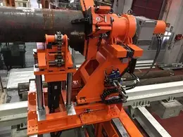 3000 TON GALDABINI MODEL TWIN 3000 AUTOMATIC PIPE STRAIGHTENING MACHINE