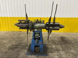 2,000 LBS X 12" LITTELL MODEL #20-12 DOUBLE END PULL OFF UNCOILER COIL REEL: STOCK #23709